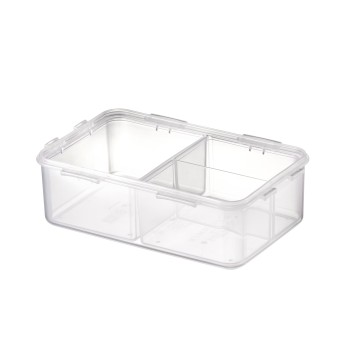 Lock&Lock and Dreamfarm products, Classic food container with divider 2,6  L