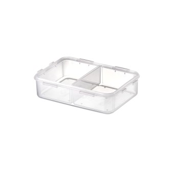 Classic food container with divider 550 ml
