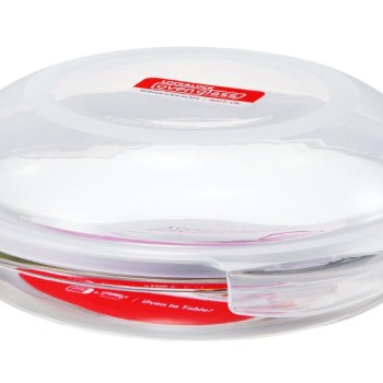 Heat resistant glass container 21 cm